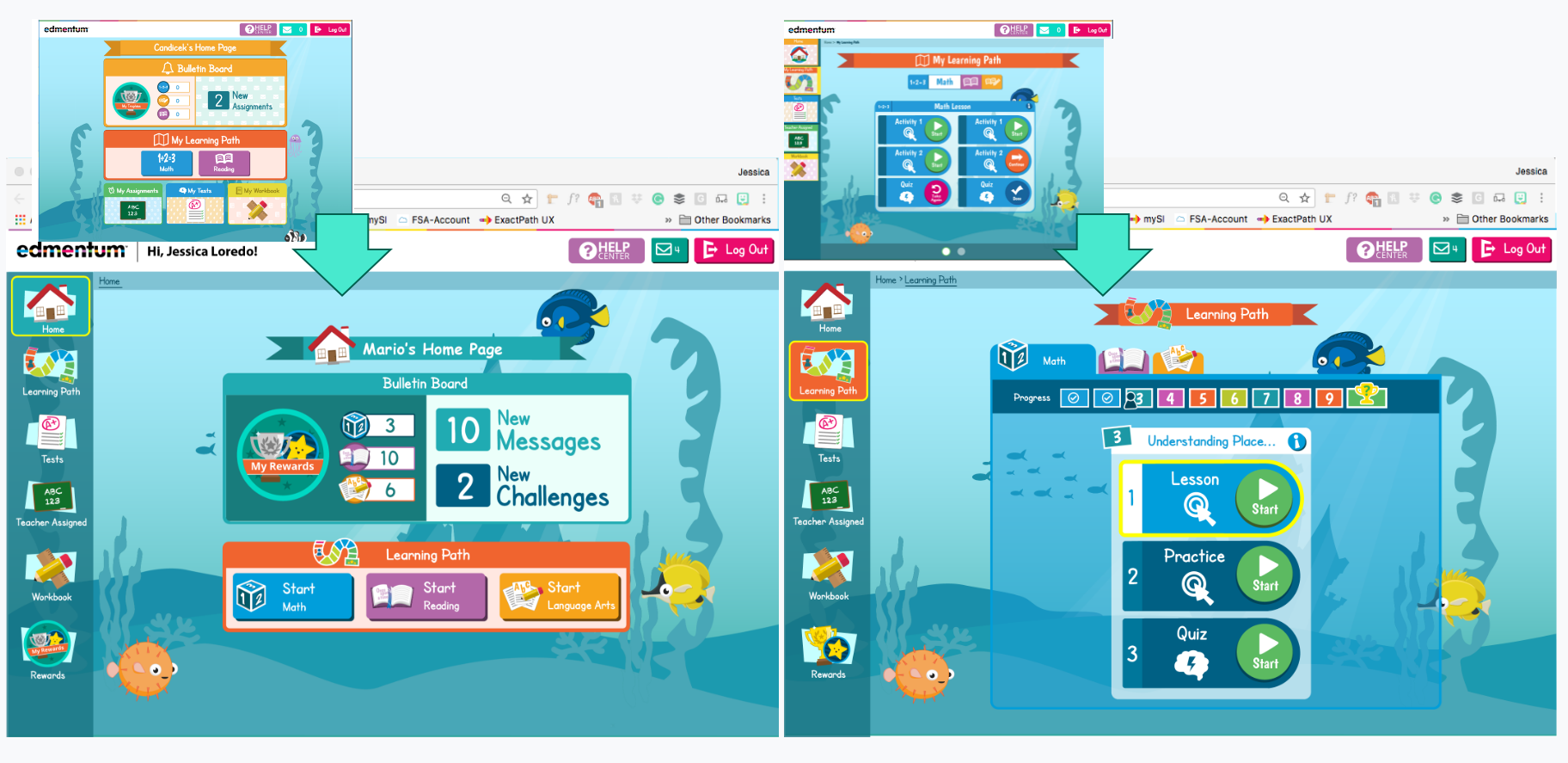 Early K-2 Interface Prototype