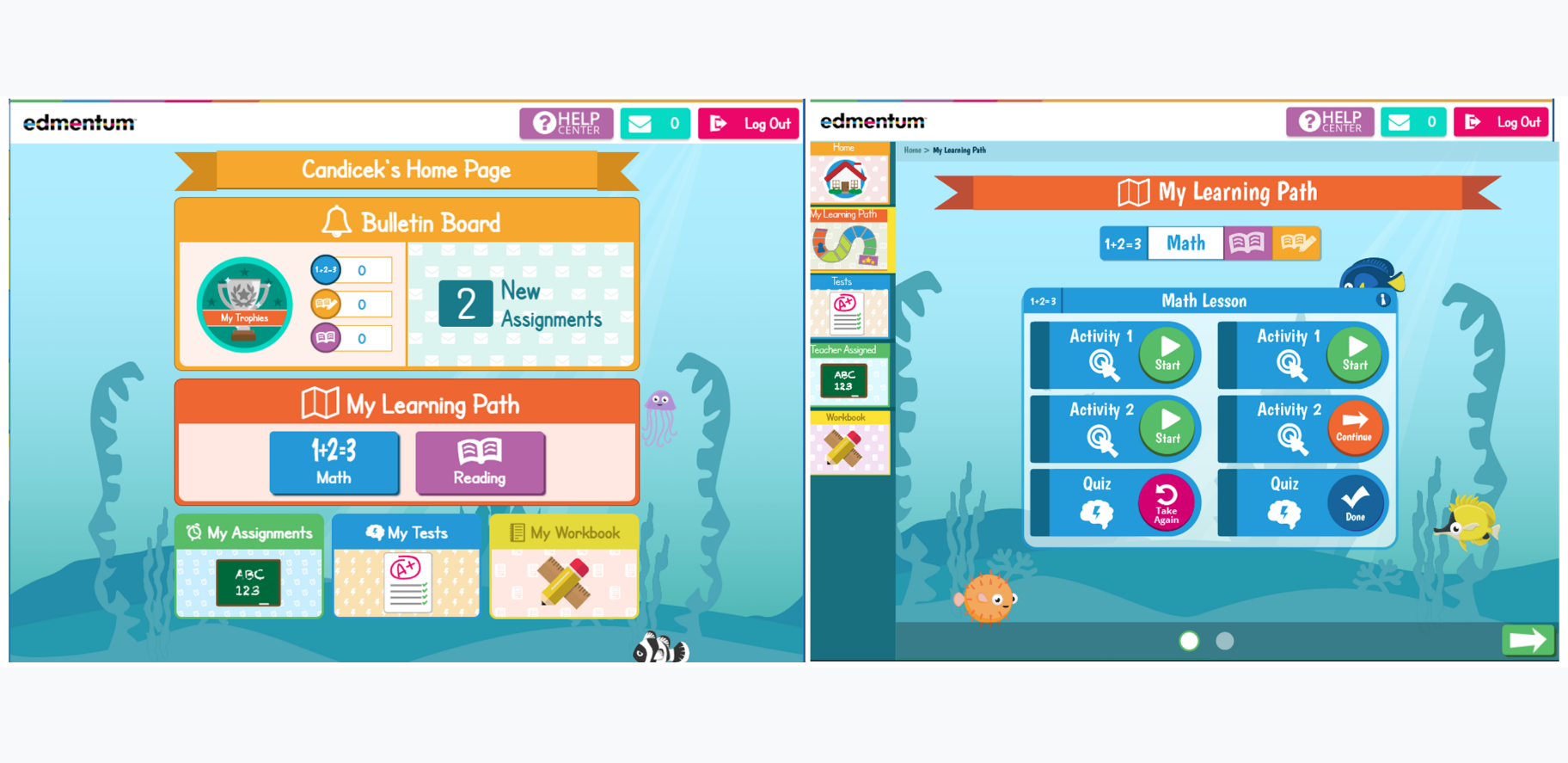 Early K-2 Interface Prototype