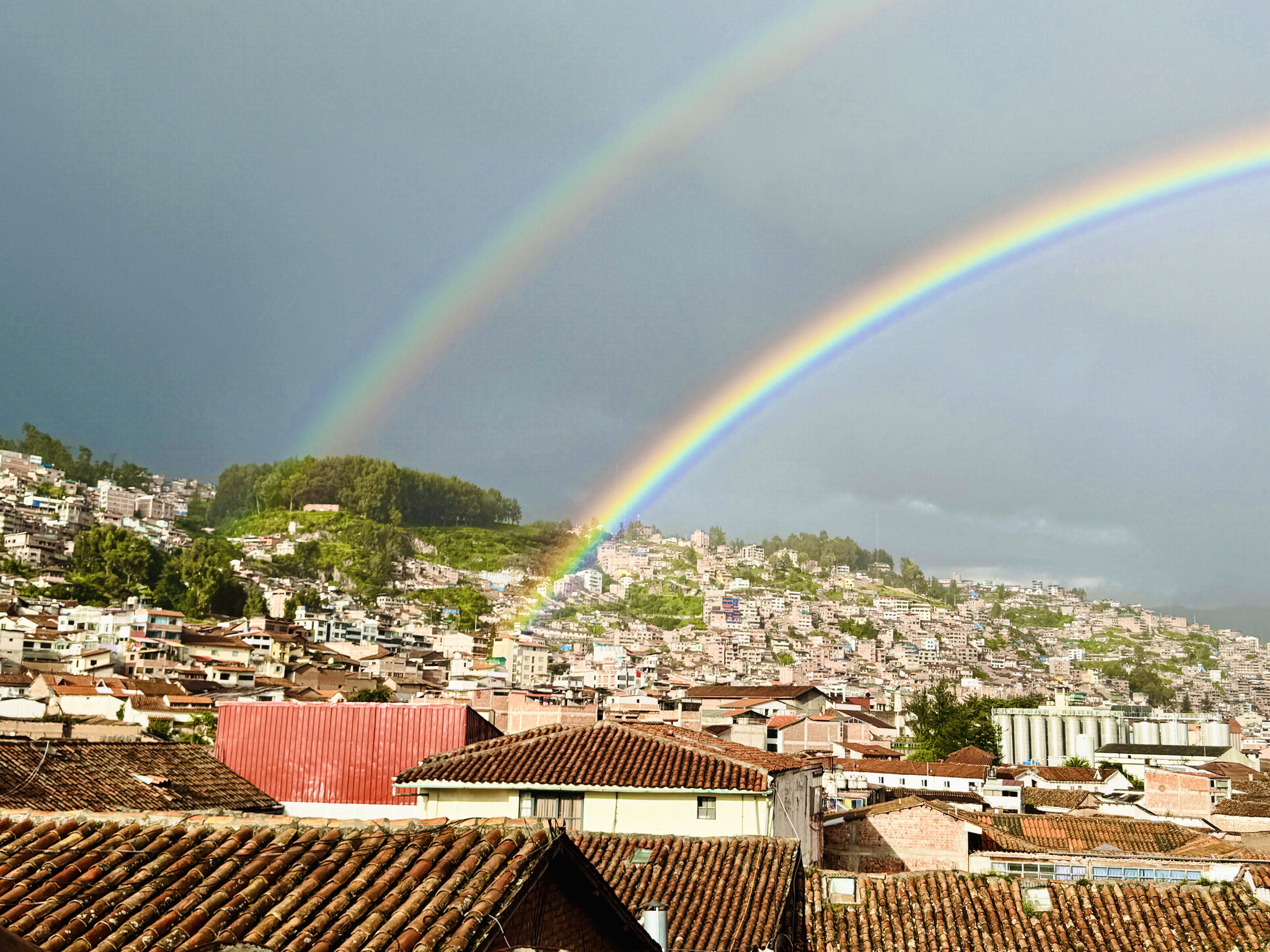 Rainbow over Cusco