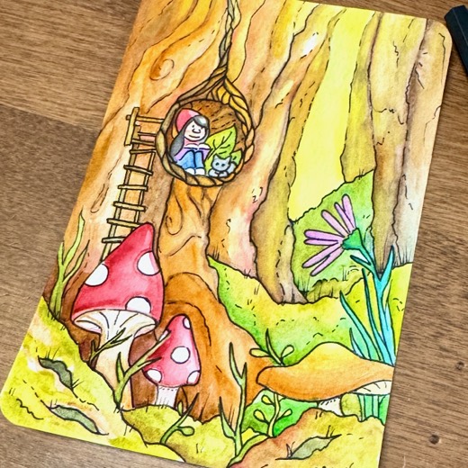 Watercolor illustration
